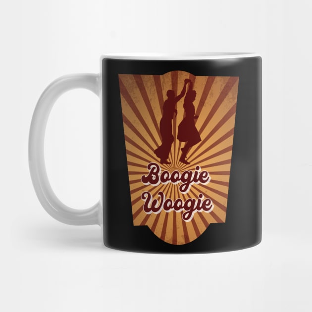 Boogie Woogie Retro Design by echopark12